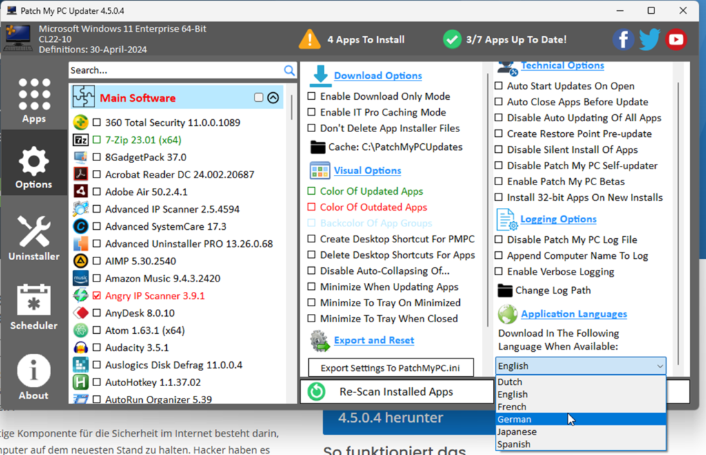 Computer aktuell halten