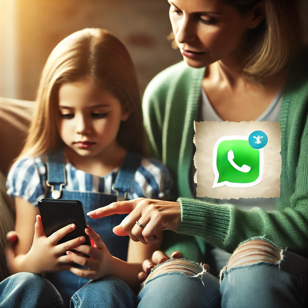 Kinder und Jugendliche im Umgang mit WhatsApp