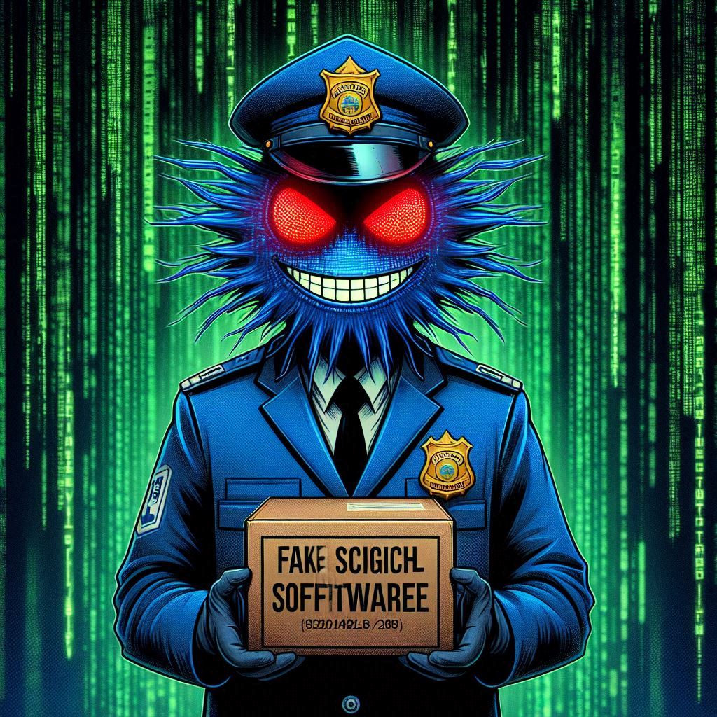 gefälschter Cyberschutz